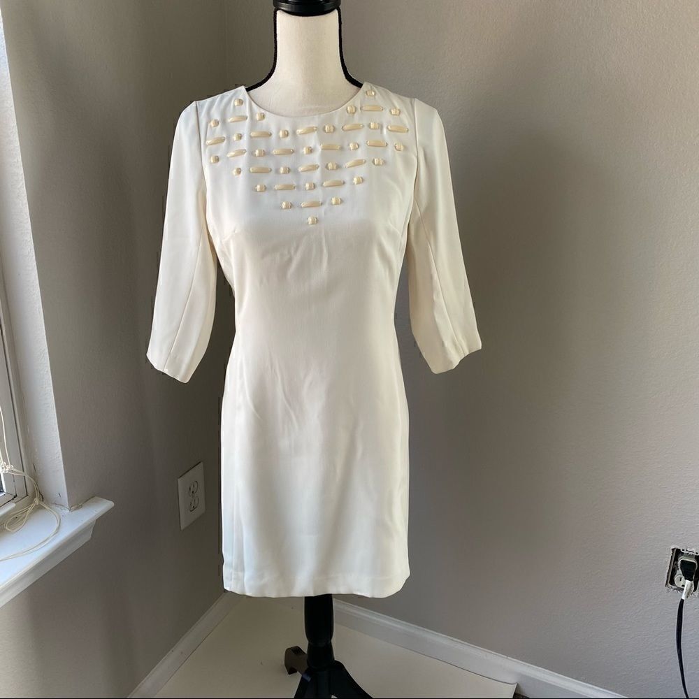 Ann Taylor Ivory Dress 